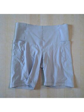AERIE Offline Light Blue Bike Shorts Size Large